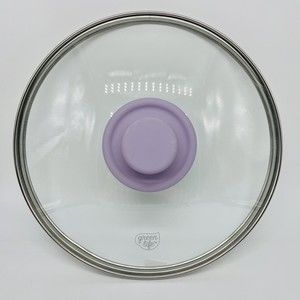 Green Life Replacement Lid for 8.5 Inch Pots Pans Purple Knob Handle